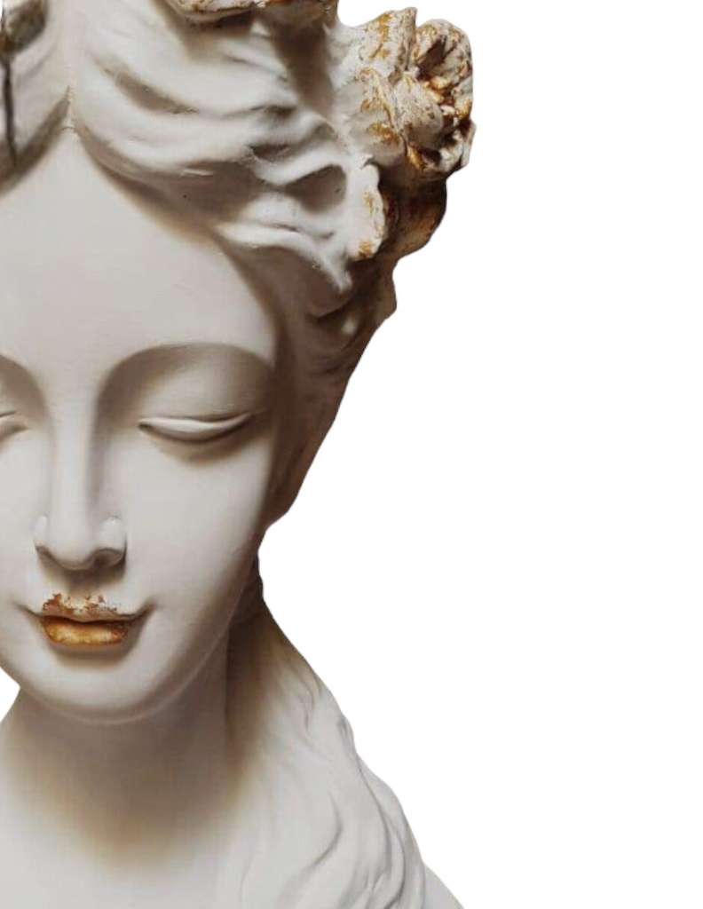 Escultura Maceta Flora (38 cm)