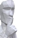 Escultura Máscaras de la Virtud (20 cm) Jgo 3 Piezas